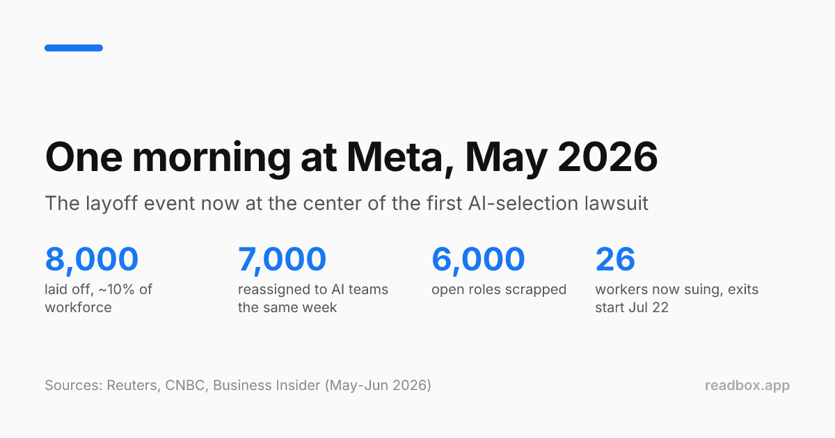 One morning at Meta, May 2026